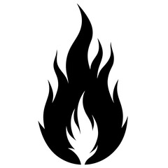 campfire flame fire icon