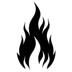campfire flame fire icon