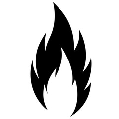campfire flame fire icon