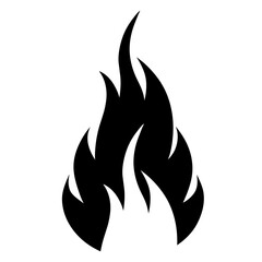 campfire flame fire icon