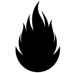 campfire flame fire icon
