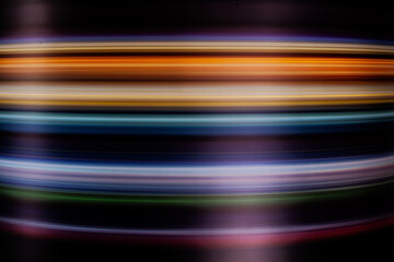 speed light line motion blur on dark background, data transfer simulation