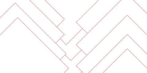 Abstract white gray and Red vector blueprint background with modern design. Vector abstract futuristic architecture concept with digital geometric connection red lines	