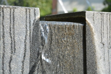 Überlauf am Springbrunnen