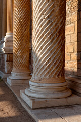 The Gymnasium of Sardes ( Sardis )  Ancient City. Manisa - Turkey