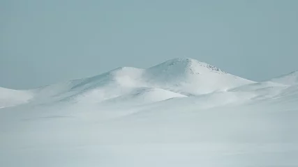 Foto op Canvas 몽골 겨울 풍경  © 정기수 정기수
