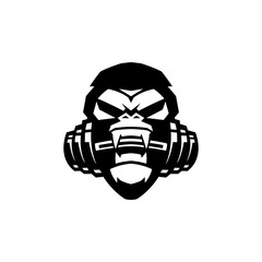 Gorilla Gym Logo Template