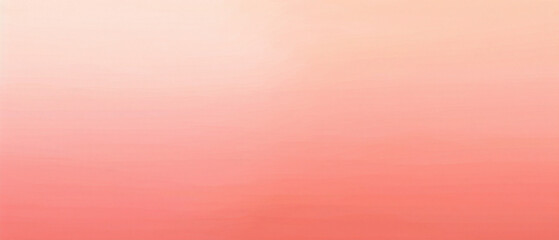 Peach and coral gradient background with soft, subtle transitions between the two colors. - obrazy, fototapety, plakaty