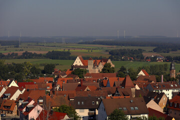 Luftaufnahmen, Cadolzburg, Bayern, Burg, Schloss