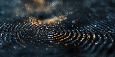 Uncover the intricate imprints of carbon capture and storage through distinct abstract markings.