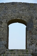 中城城跡 二の郭と一の郭を繋ぐ石門