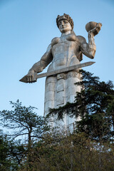 Mother of Georgia is a monument in Tbilisi