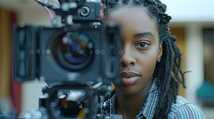 A film festival dedicated to movies directed by women, showcasing talent and stories often overlooked in the industry - obrazy, fototapety, plakaty