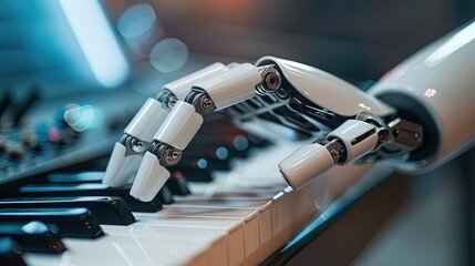 Artificial intelligence composing music