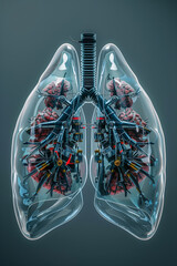 Lungs of a robot