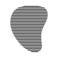 Abstract Pattern Stripes Blob