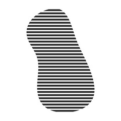 Abstract Pattern Stripes Blob