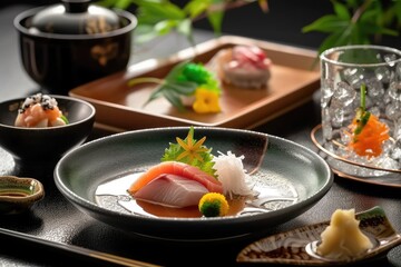 Free photo delicious Japanese food