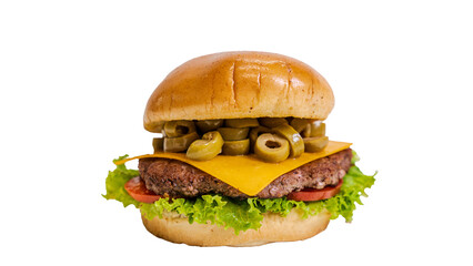 Jalapeño Burger Transparent 