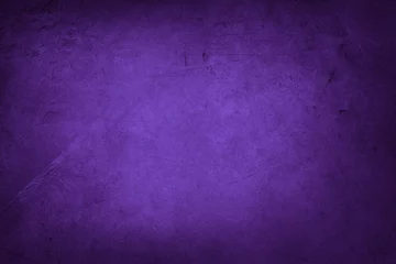 Deurstickers Purple textured concrete wall background © Stillfx