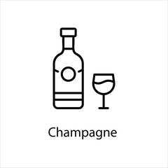 Champagne icon