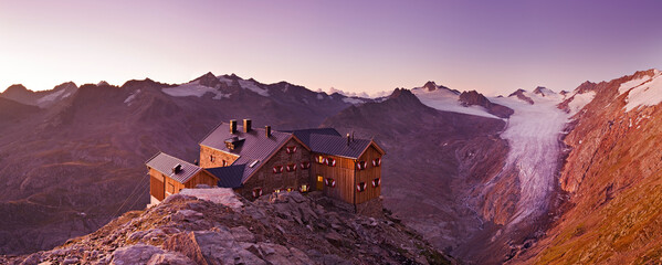 Österreich, Tirol, Ötztaler Alpen, Obergurgl, Ramolhaus, Berghütte