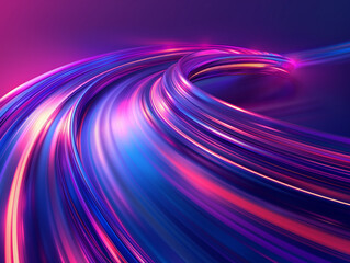 abstract blue and purple digital path background 003