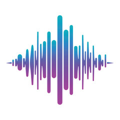gradient sound wave icon