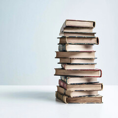stack of books photo concept