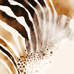 Dynamic abstract with stripes and water splashes