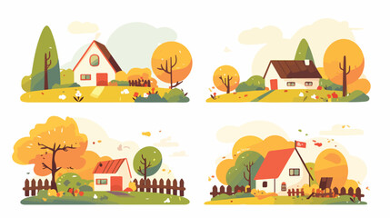 Template vector icon illustration flat vector