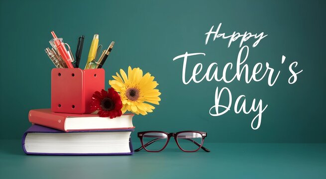 Teacher's day poster design