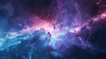 Space aurora Wallpaper
