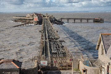 Alte Pier Birnbeck bei Weston-Super-Mare (UK)