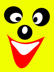 Fototapeta premium happy smiley face