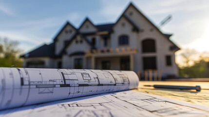 New house plans blueprints