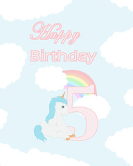 a postcard with a pony