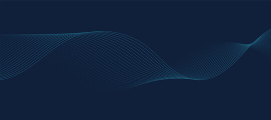 Abstract digital technology futuristic blue background.