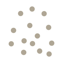 Abstract  dots decoration 