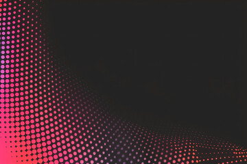 Dot background. Halftone texture, gradient dots pattern, half tone wallpaper with copyspace.