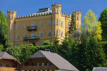 Schloss Hüttenstein, Salzkammergut, Salzburg, Österreich