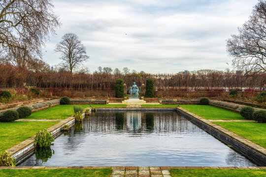 Kensington palace garden, London, UK