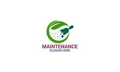 This logo is perfect for cleaning and maintenance services