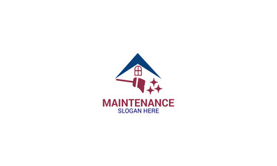 This logo is perfect for cleaning and maintenance services