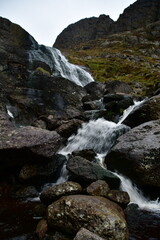 Fototapeta na wymiar Mahon falls, Comeragh Mountains, Co. Waterford, Ireland