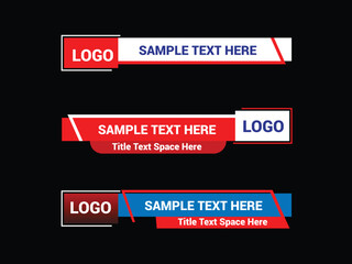 Lower Third Contemporary Charm Banner Series