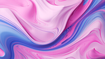 Obraz premium abstract background, A detailed HD background of pink and blue marbling, with the appearance of acrylic paint on water