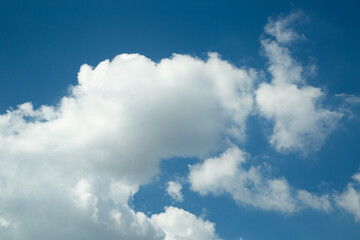 blue sky with clouds