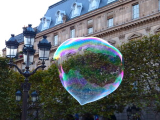 Bulle de savon géante Paris