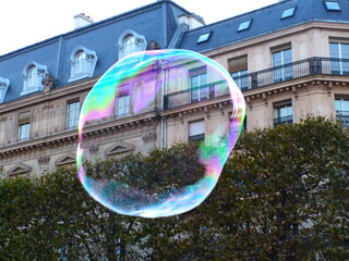 Bulle de savon géante Paris